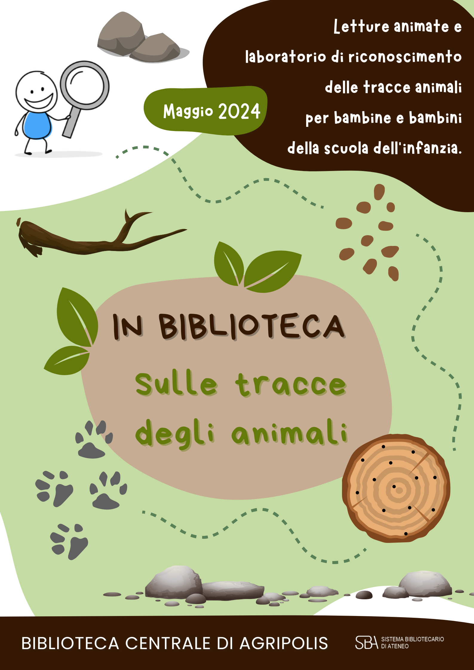 In biblioteca sulle tracce degli animali